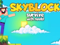 Peli Skyblock Survive With Noob!