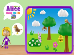 Peli World of Alice Search and Find