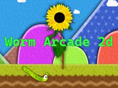 Peli Worm Arcade 2d