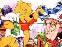 Peli Jigsaw Puzzle: Winnie Clean Up