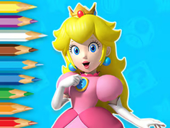 Peli Coloring Book: Young Princess Peach