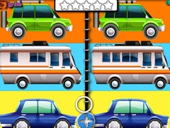 Peli Cartoon Cars Spot The Difference
