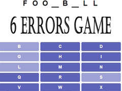Peli 6 Errors Game