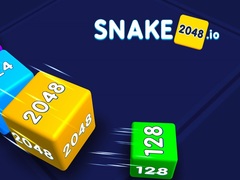 Peli Snake 2048.io