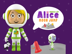 Peli World of Alice Moon Jump