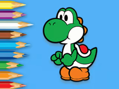 Peli Coloring Book: Yoshi Fishing Time