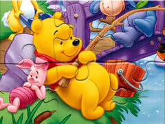 Peli Jigsaw Puzzle: Winnie Fishing