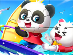 Peli Jigsaw Puzzle: Baby Panda Sailing