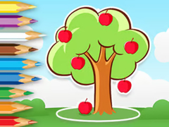 Peli Coloring Book: Apple Tree