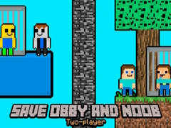 Peli Save Obby and Noob Two-players