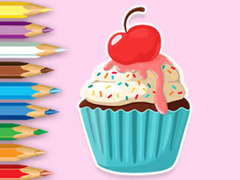 Peli Coloring Book: Apple Cupcake