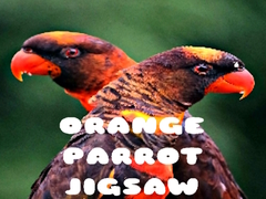 Peli Orange Parrot Jigsaw