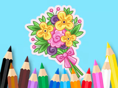 Peli Coloring Book: Love Bouquet