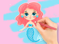 Peli Coloring Book: Enjoying Mermaid