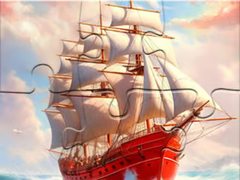 Peli Jigsaw Puzzle: White Sailing Boat