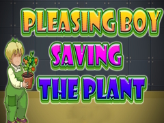 Peli Pleasing Boy Saving the Plant