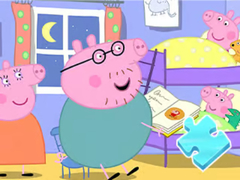 Peli Jigsaw Puzzle: Peppa Sleeping Story