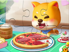 Peli Jigsaw Puzzle: Pizza Dog
