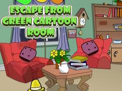 Peli Escape from Green Cartoon Room
