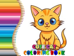 Peli Cute Cat Coloring Book