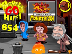 Peli Monkey Go Happy Stage 854