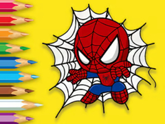 Peli Coloring Book: Baby Spiderman