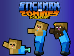 Peli Stickman vs Zombies WorldCraft