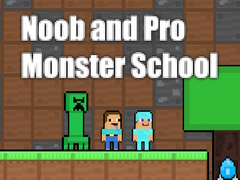 Peli Noob and Pro Monster School
