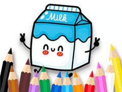 Peli Coloring Book: Milk