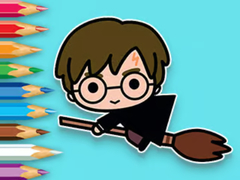 Peli Coloring Book: Flying Potter