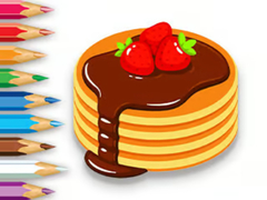 Peli Coloring Book: Strawberry Pancake