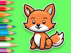 Peli Coloring Book: Baby Fox
