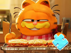 Peli Jigsaw Puzzle: Garfield And Lasagna