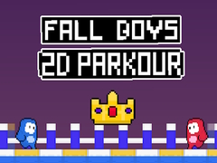 Peli Fall Boys 2D Parkour