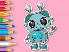 Peli Coloring Book: Smile Robot