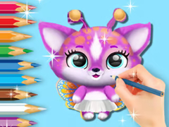 Peli Coloring Book: Cute Fluvsies