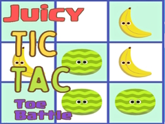 Peli Juicy Tic Tac Toe Battle