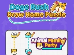 Peli Doge Rush : Draw Home Puzzle