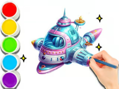 Peli Coloring Book: Space Travel