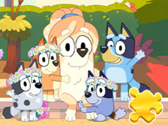 Peli Jigsaw Puzzle: Bluey Sweet Portrait