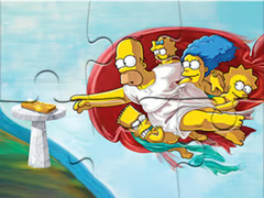 Peli Jigsaw Puzzle: Creation Of Simpsons