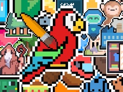Peli The Frame: Pixel Art