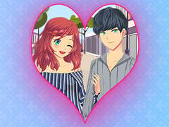 Peli Romantic Anime Couples Dress Up Game
