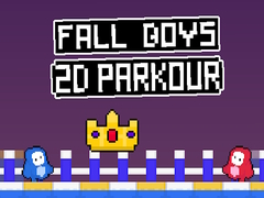 Peli Fall Boys 2D Parkour