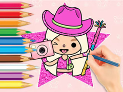 Peli Coloring Book: Toca Baca World