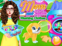 Peli Mom And Taylor Washing Clothes