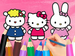 Peli Coloring Book: Hello Kitty With Friends