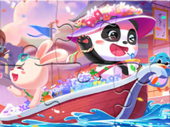 Peli Jigsaw Puzzle: Baby Panda Fiesta