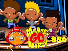 Peli Monkey Go Happy Stage 880 New Monkeys On Block Theme
