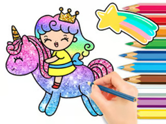 Peli Coloring Book: Unicorn Princess
